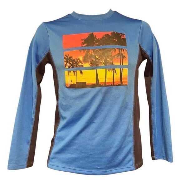 Old Navy Swim Shirt Rash Guard UV Protection Boy’s XL(14-16) - Picture 1 of 5